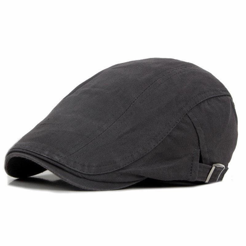 Hammond Plain Cotton Flat Cap