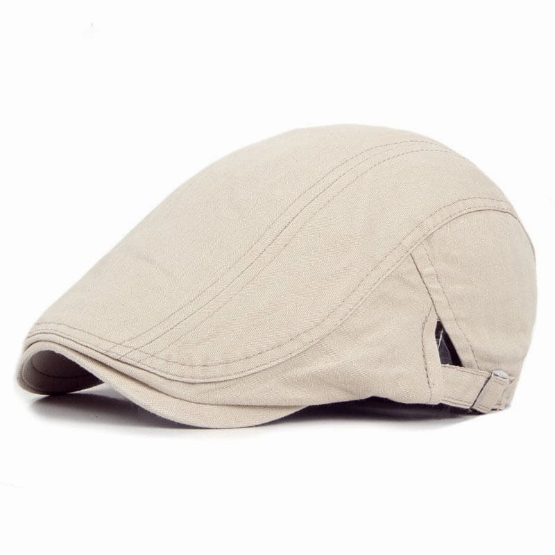 Hammond Plain Cotton Flat Cap