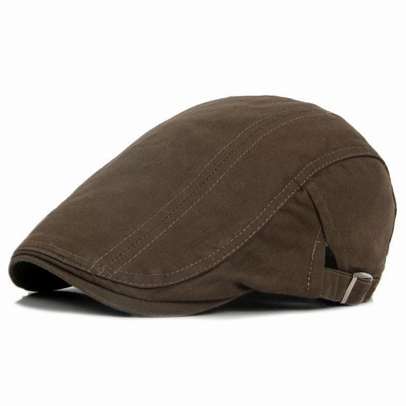 Hammond Plain Cotton Flat Cap