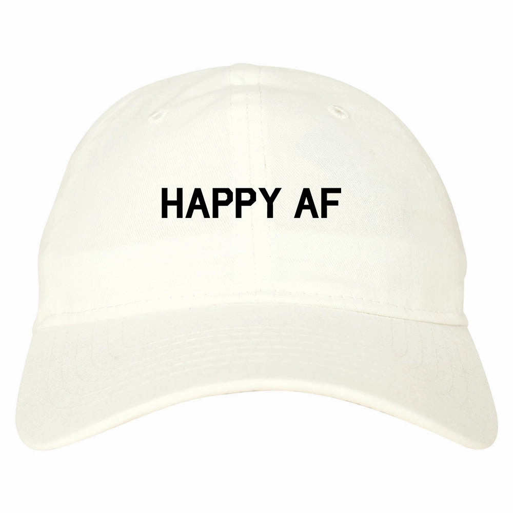 Happy AF Mens Dad Hat Baseball Cap