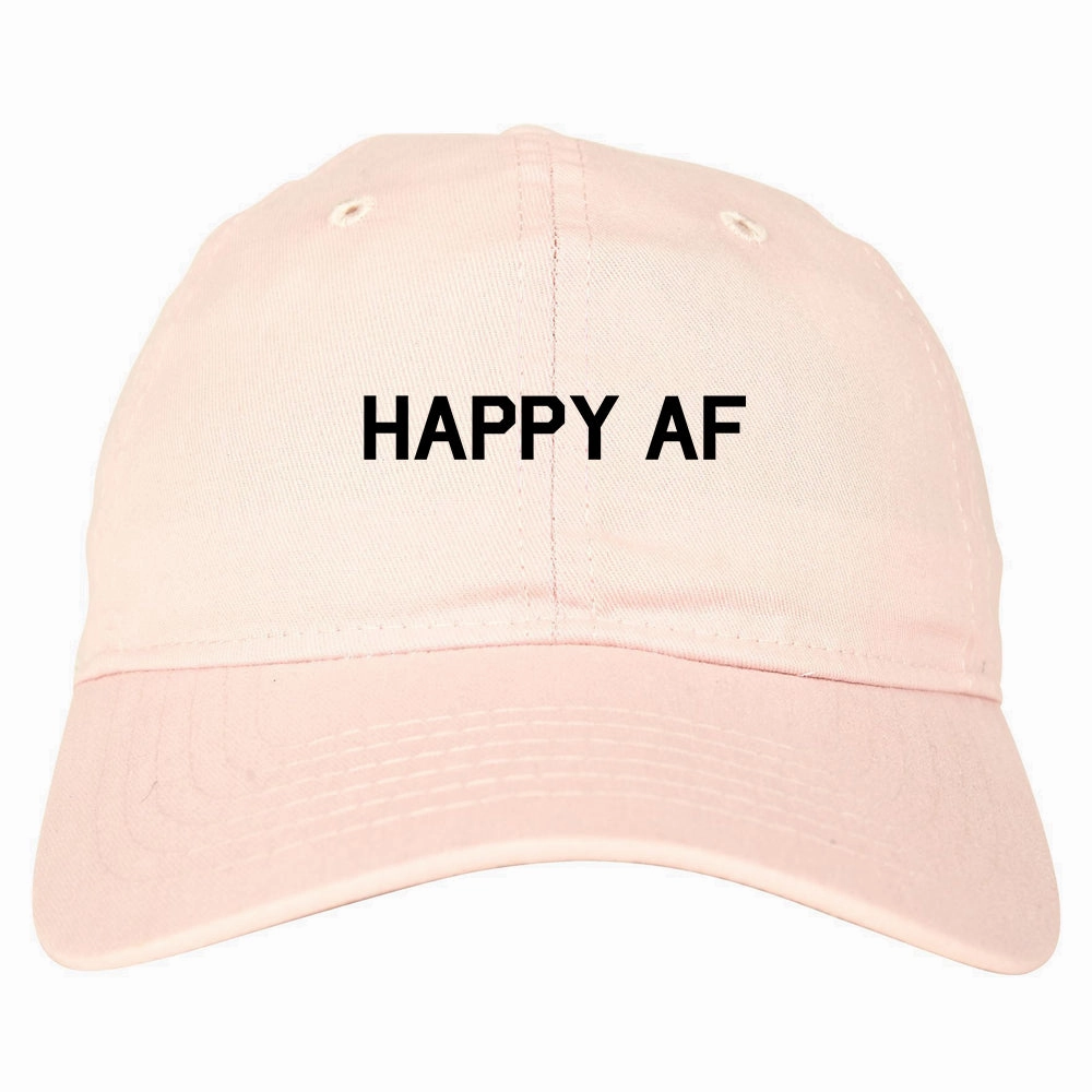 Happy AF Mens Dad Hat Baseball Cap
