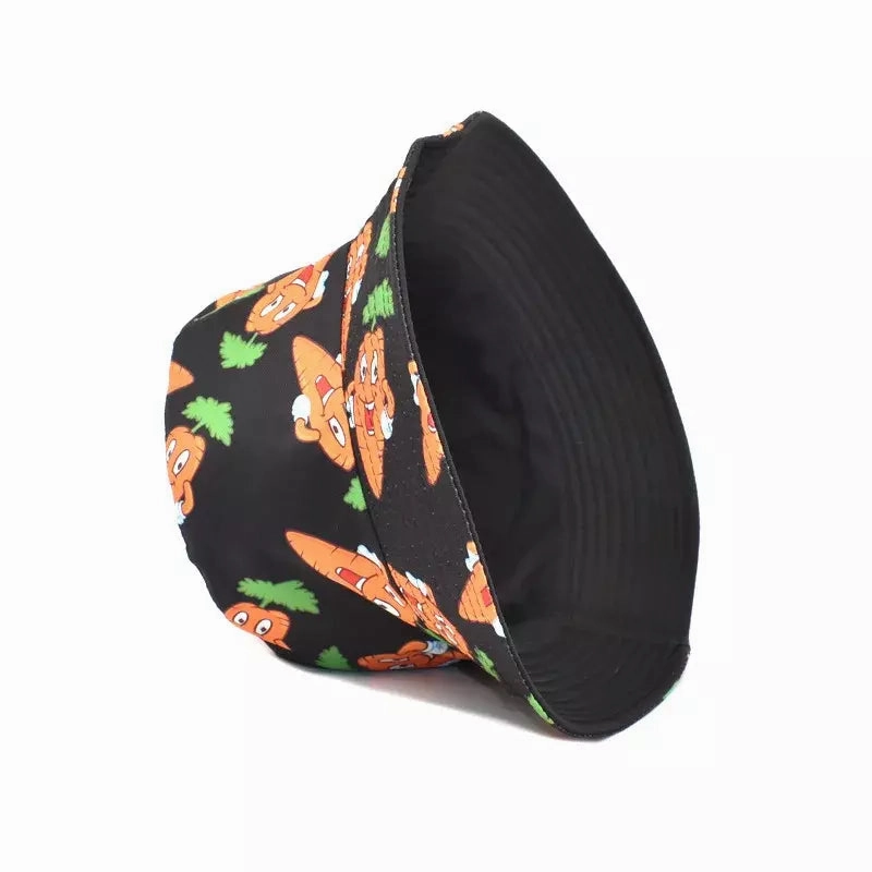 Happy Carrots Reversible Bucket Hat