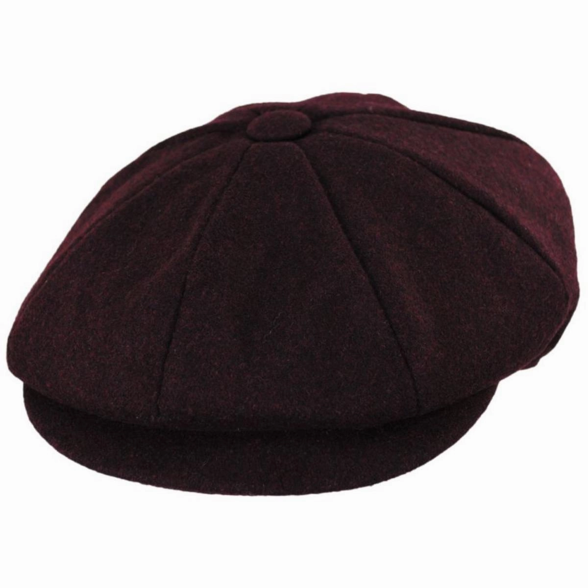 Harlem Wool Blend Newsboy Cap