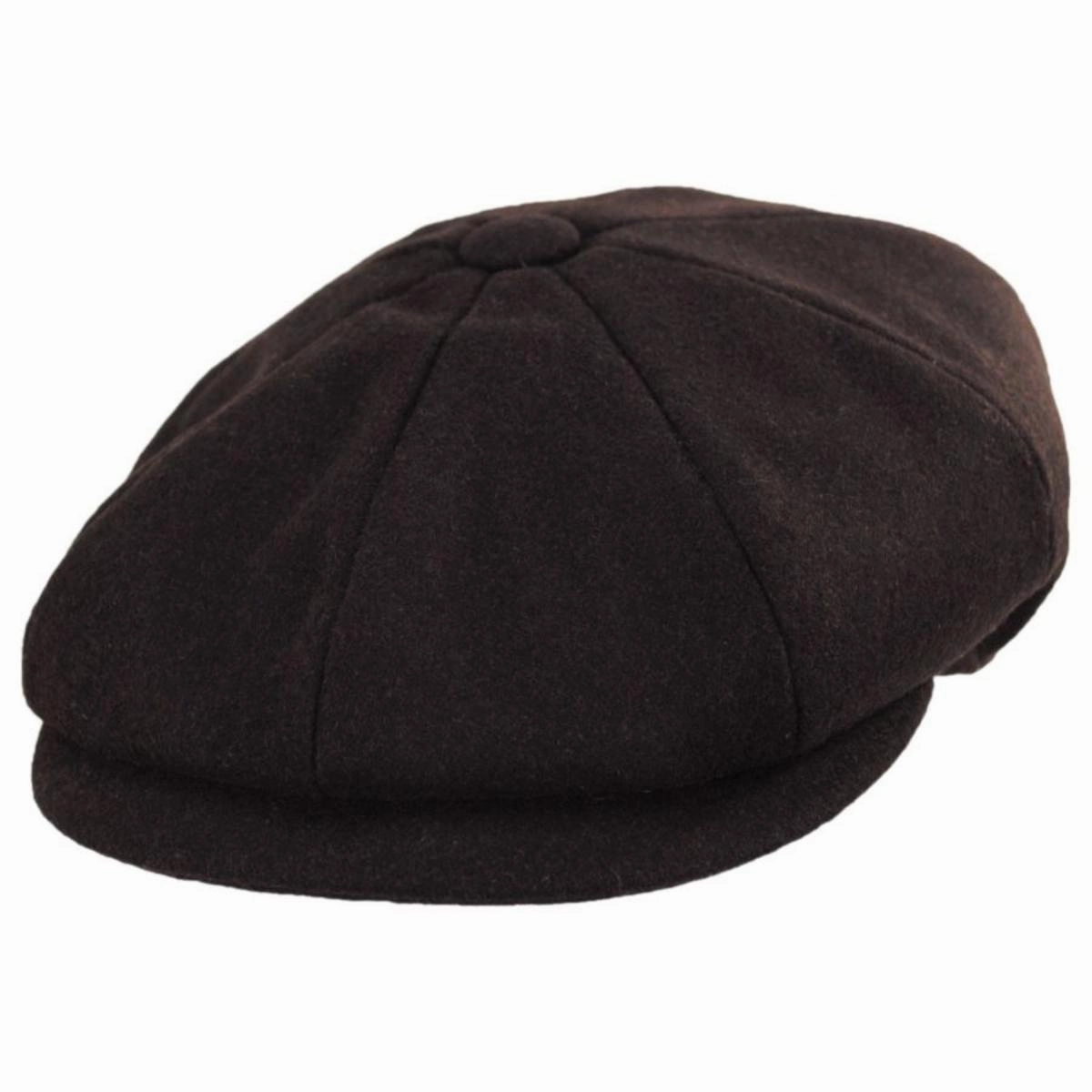 Harlem Wool Blend Newsboy Cap