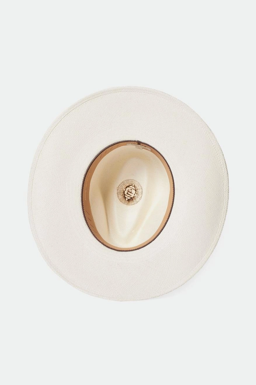 Harper Panama Straw Hat - Panama White