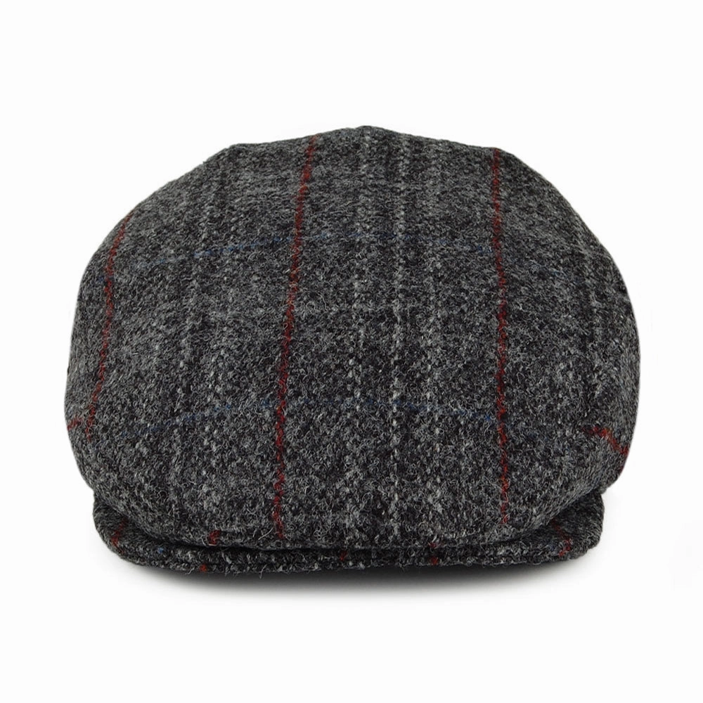 HARRIS TWEED Loch Alsh Flat Cap - Grey Multi