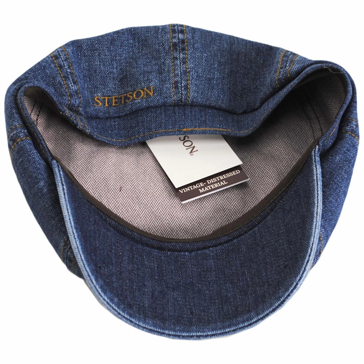 Hatteras Cotton Denim Newsboy Cap