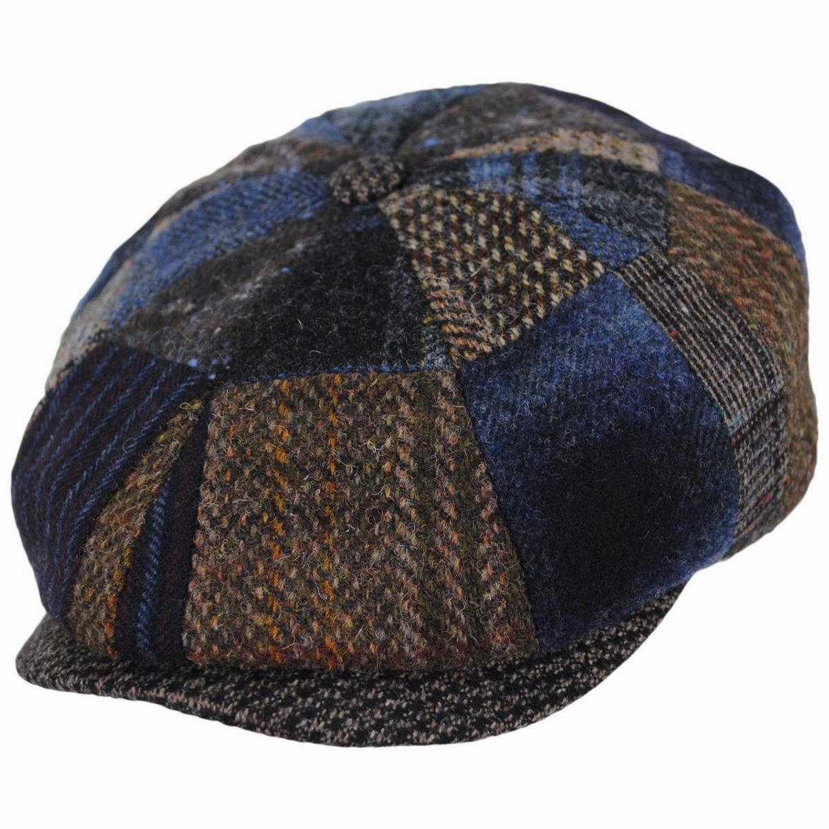Hatteras Patchwork Newsboy Cap