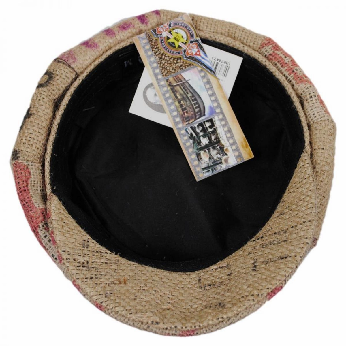 Havana Coffee Works Jute Baker Boy Hat