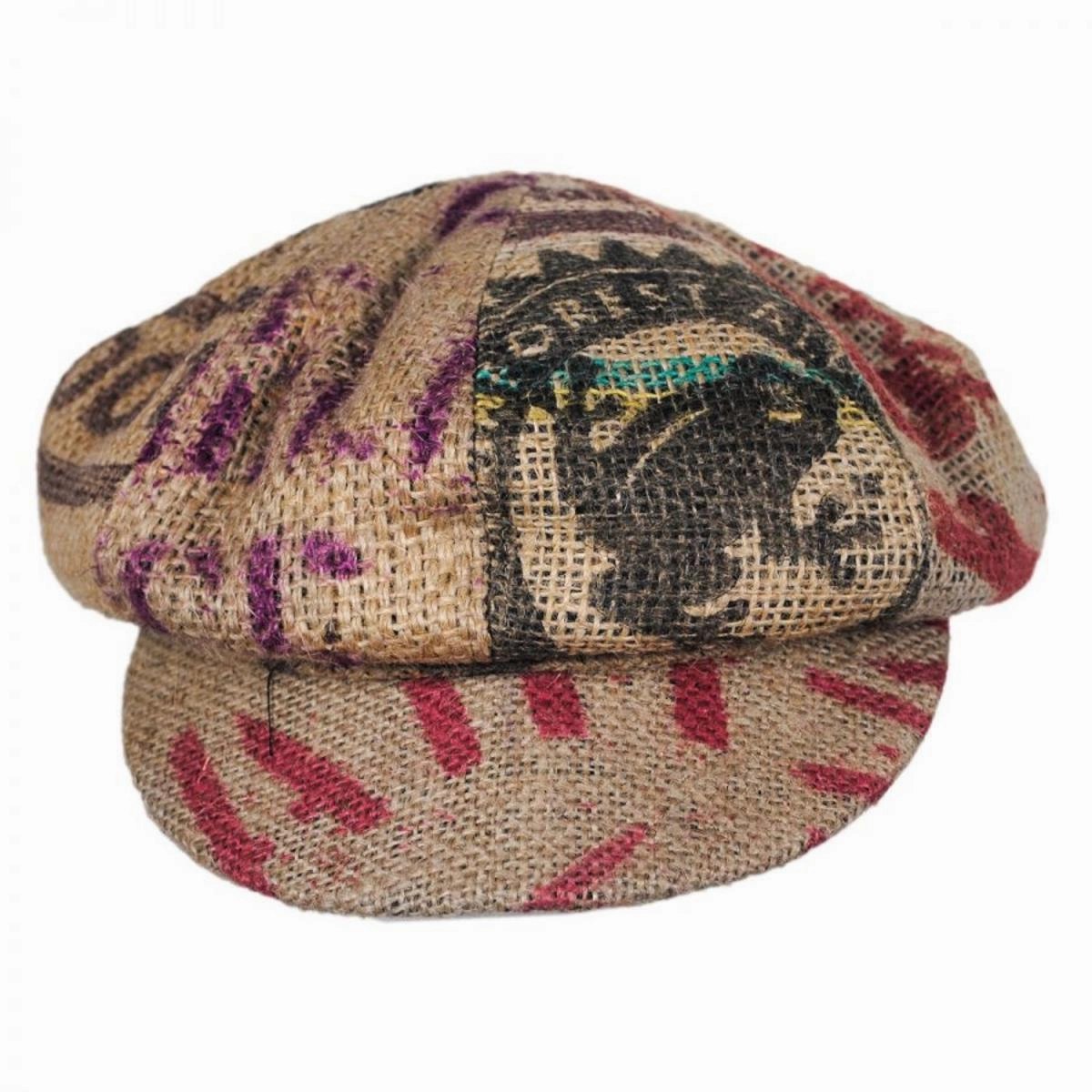 Havana Coffee Works Jute Baker Boy Hat