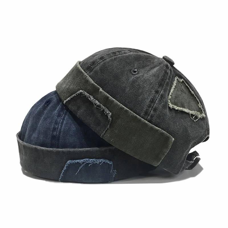 Hawik Vintage Denim Docker Cap