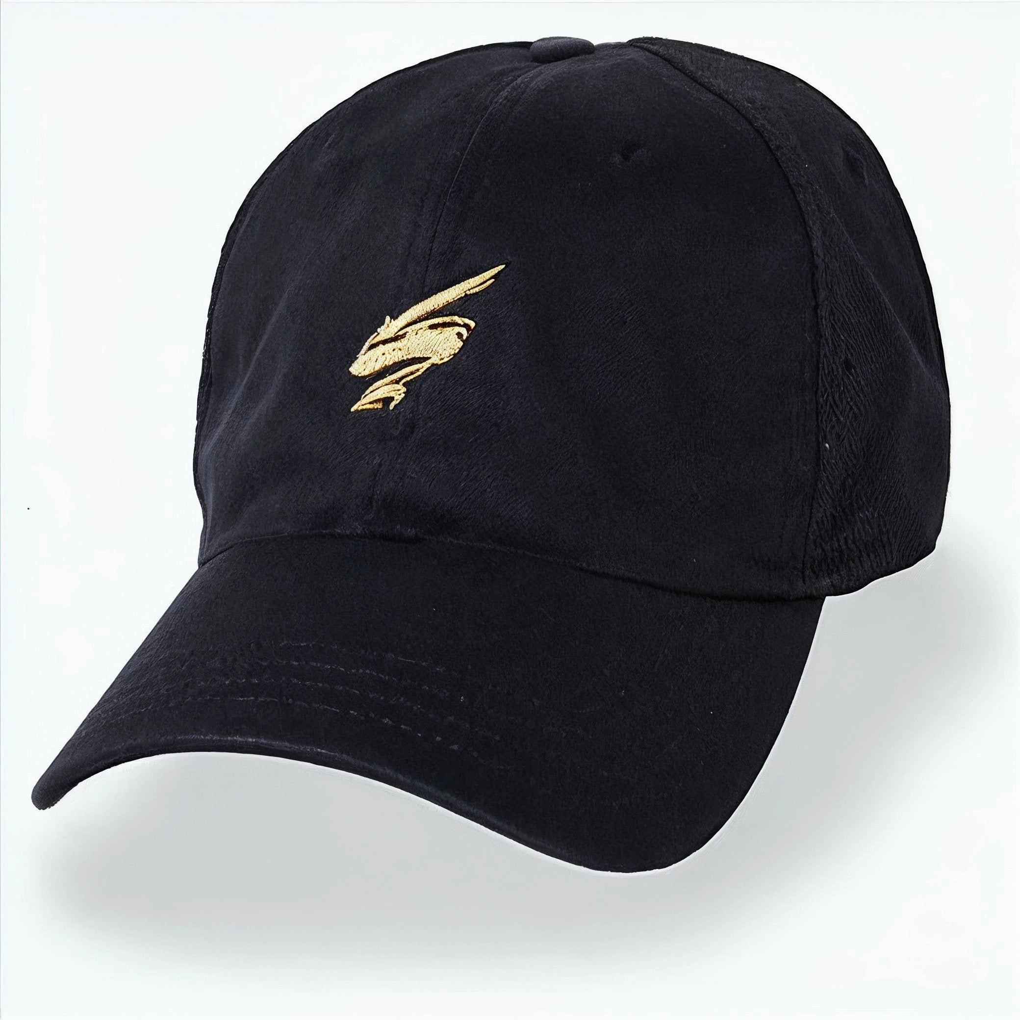 Hawkstrike Emblem Gold on Black Partial Coolnit - Unstructured