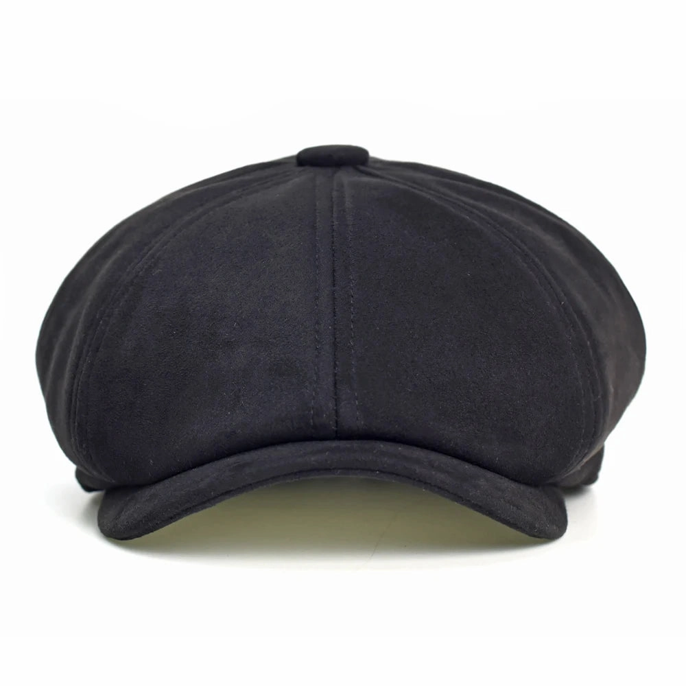 Hayton Suede Newsboy Cap