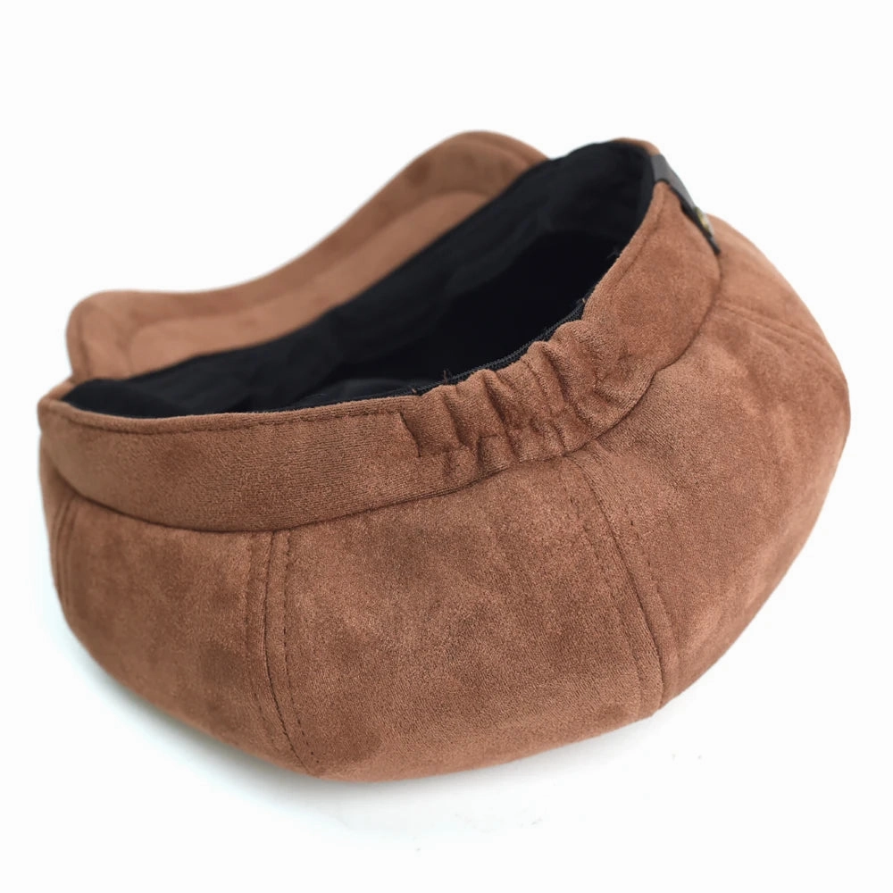 Hayton Suede Newsboy Cap