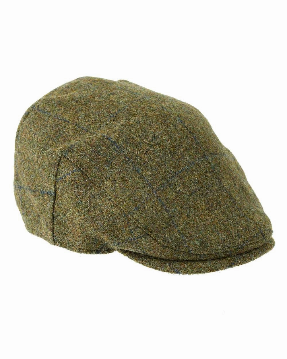 Heather Chapman Shetland Wool Tweed Flat Cap Clearance