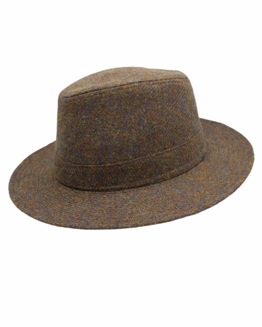 Heather Denholm Harris Tweed Fedora