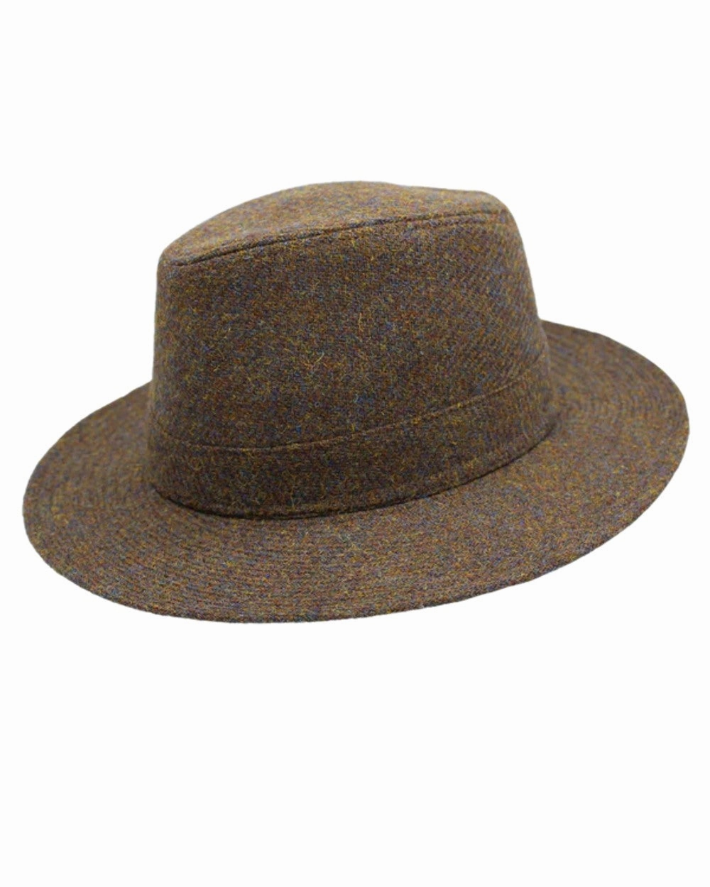Heather Denholm Harris Tweed Fedora
