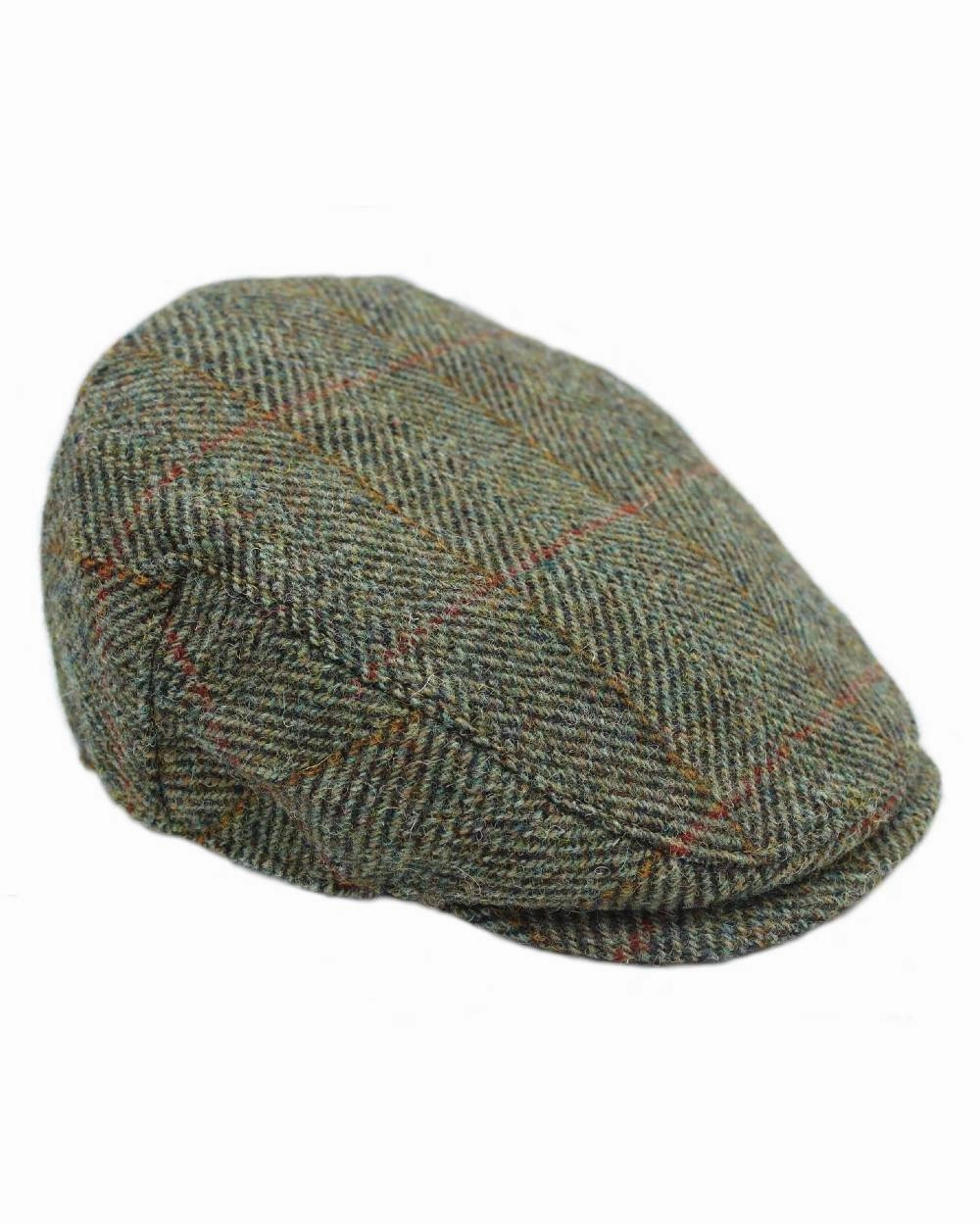 Heather Highland Harris Tweed Flat Cap