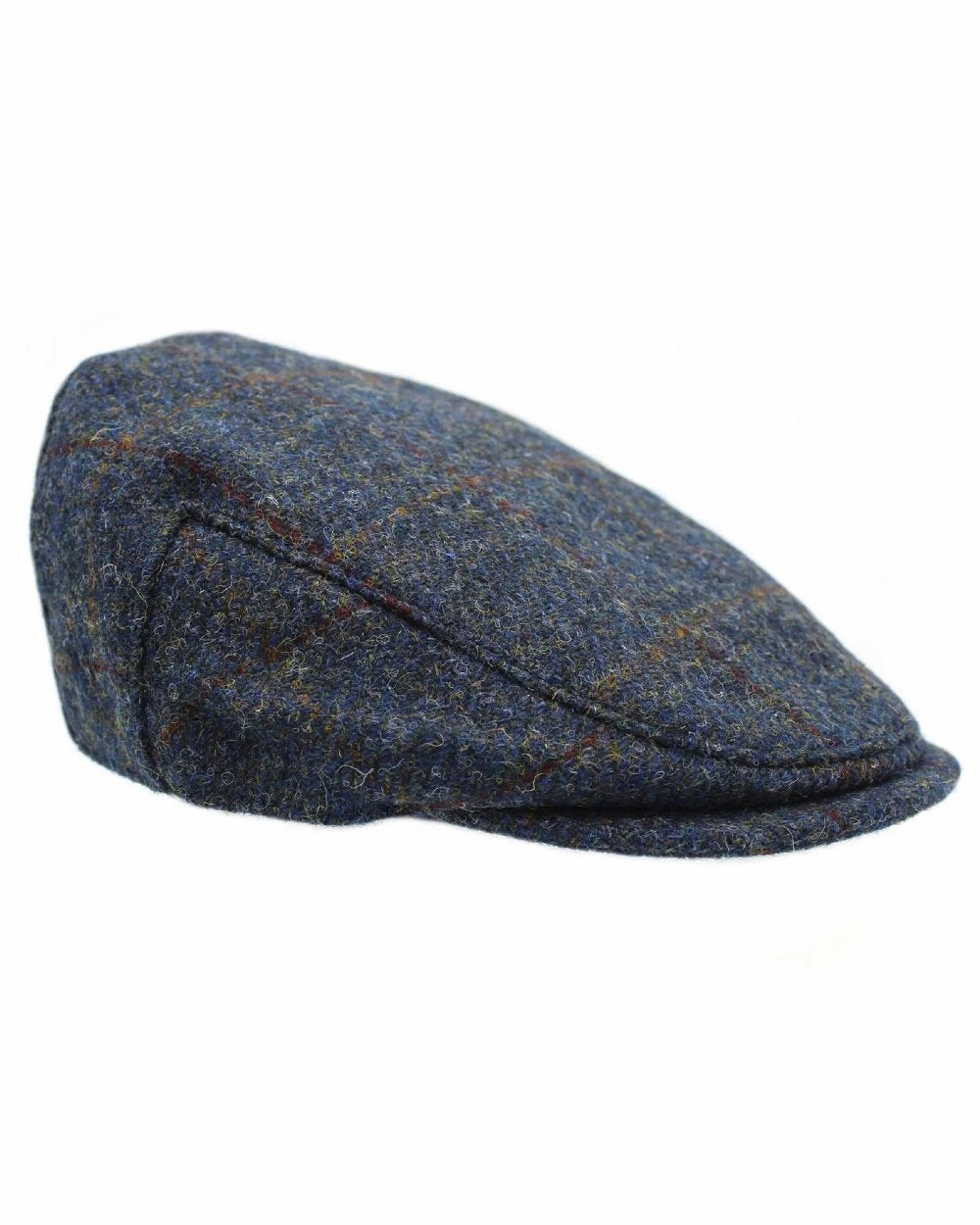 Heather Highland Harris Tweed Flat Cap