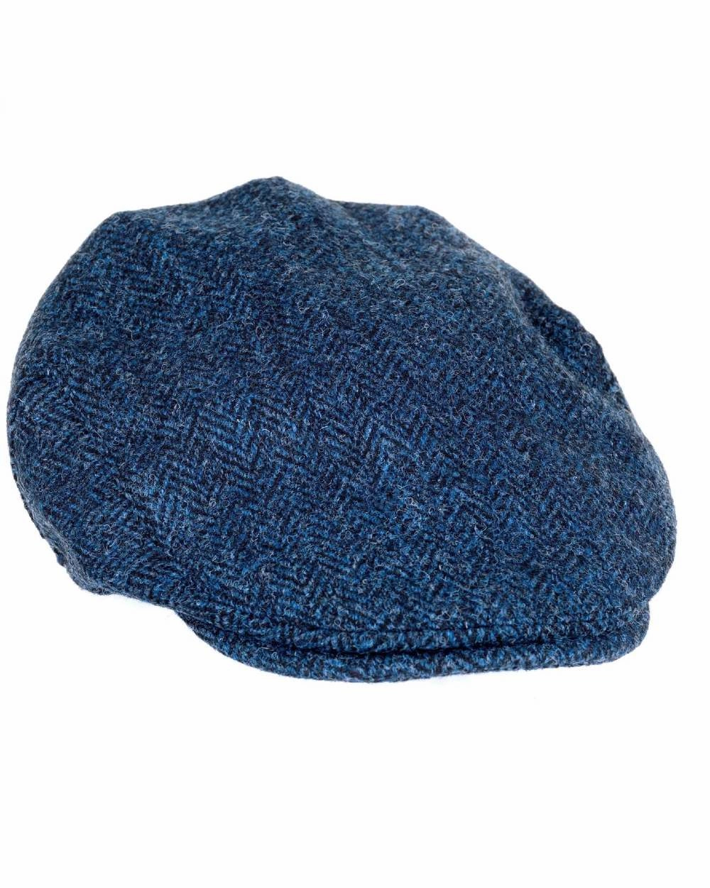 Heather Highland Harris Tweed Flat Cap