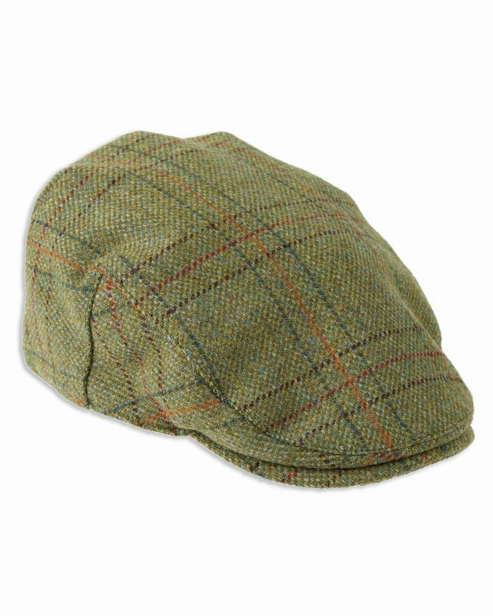 Heather Kinloch Waterproof Tweed Flat Cap Clearance