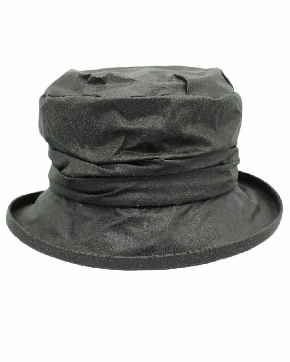 Heather Lorna Ruched Wax Hat