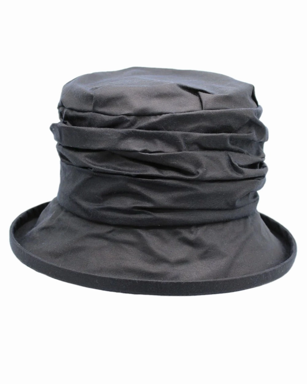 Heather Lorna Ruched Wax Hat