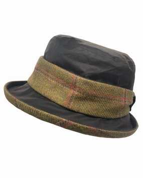 Heather Natalie Tweed Twist Wax Hat