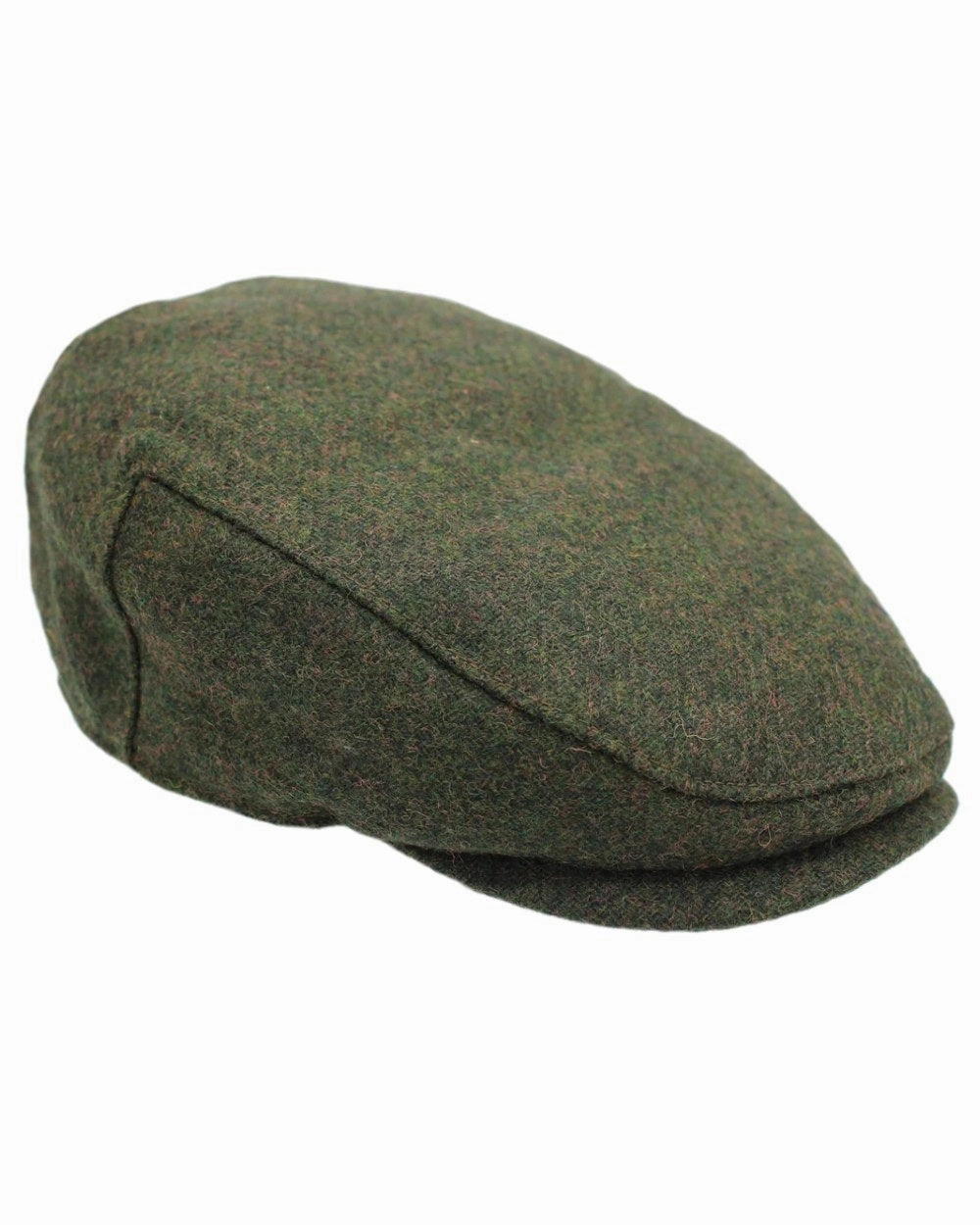 Heather Selby Twill Tweed Flat Cap