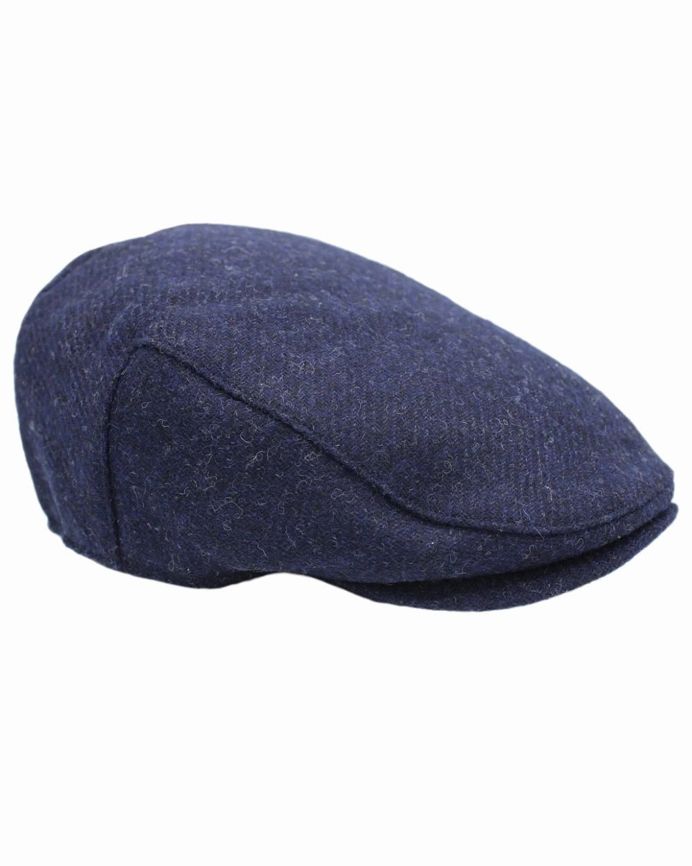 Heather Selby Twill Tweed Flat Cap