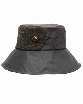 Heather Womens Ellen Wax Harris Tweed Hat Clearance