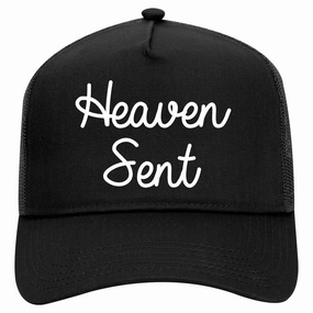 Heaven Sent Retro Adult 5 Panel Mesh Trucker Hat