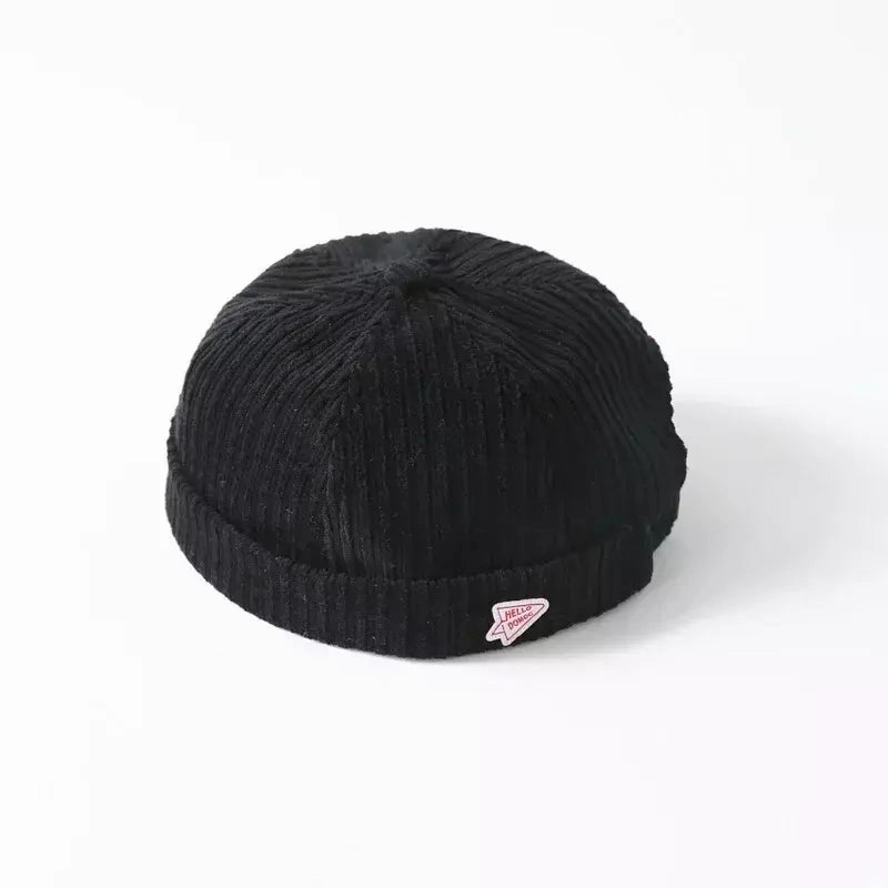 Hello Domog Corduroy Docker Cap