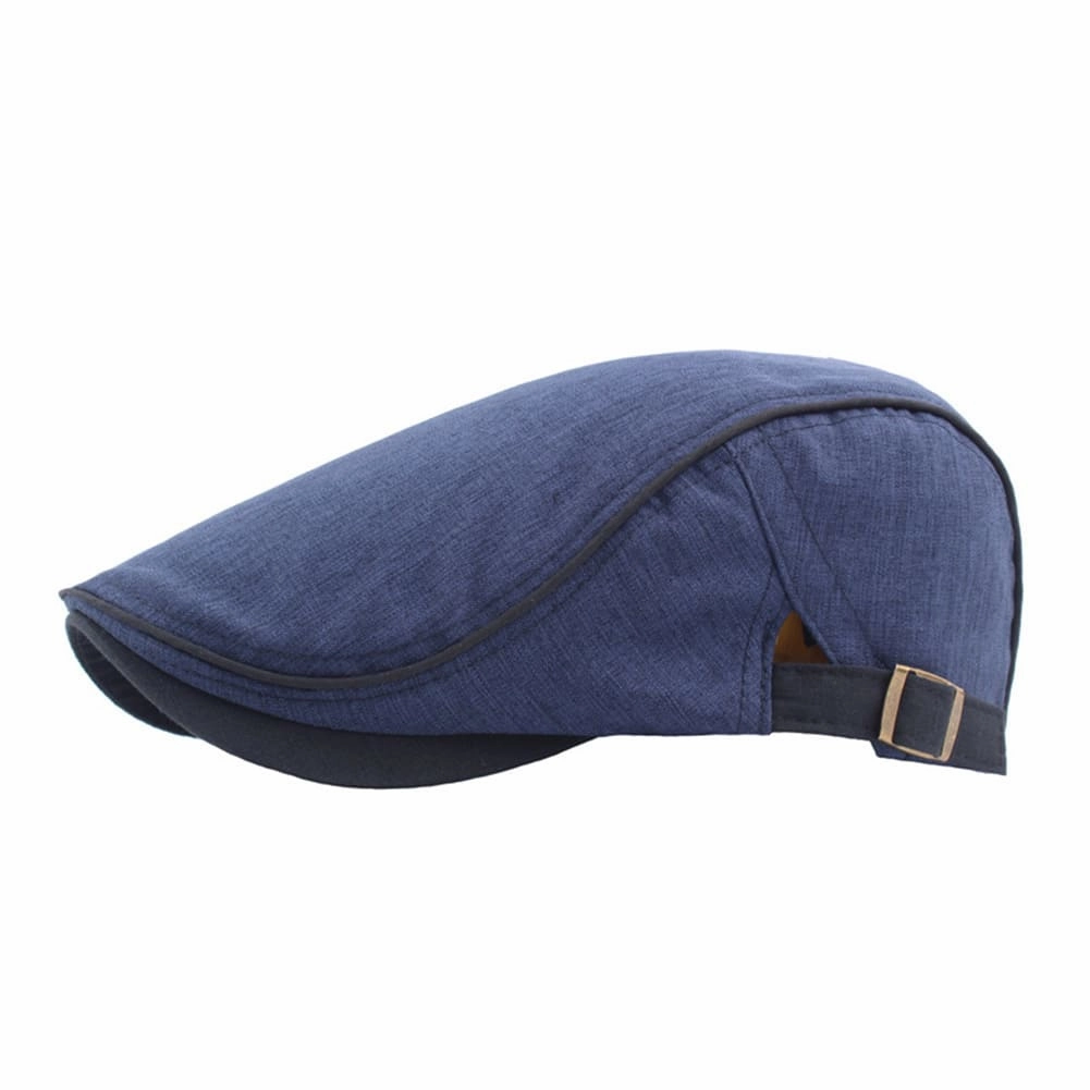 Hendricks Plain Cotton Flat Cap