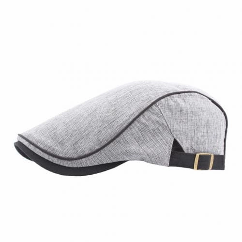 Hendricks Plain Cotton Flat Cap