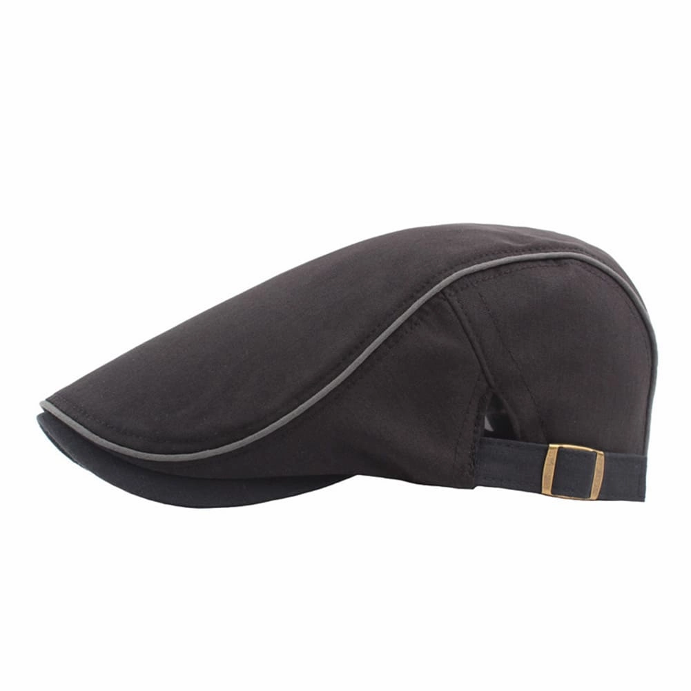 Hendricks Plain Cotton Flat Cap