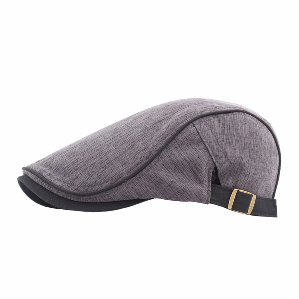 Hendricks Plain Cotton Flat Cap