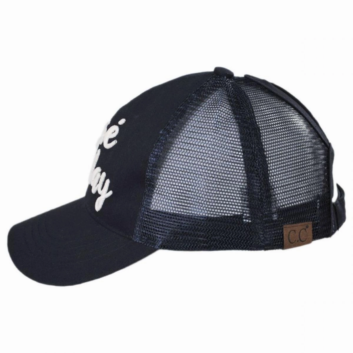 High Ponytail Rose All Day Mesh Adjustable Baseball Cap