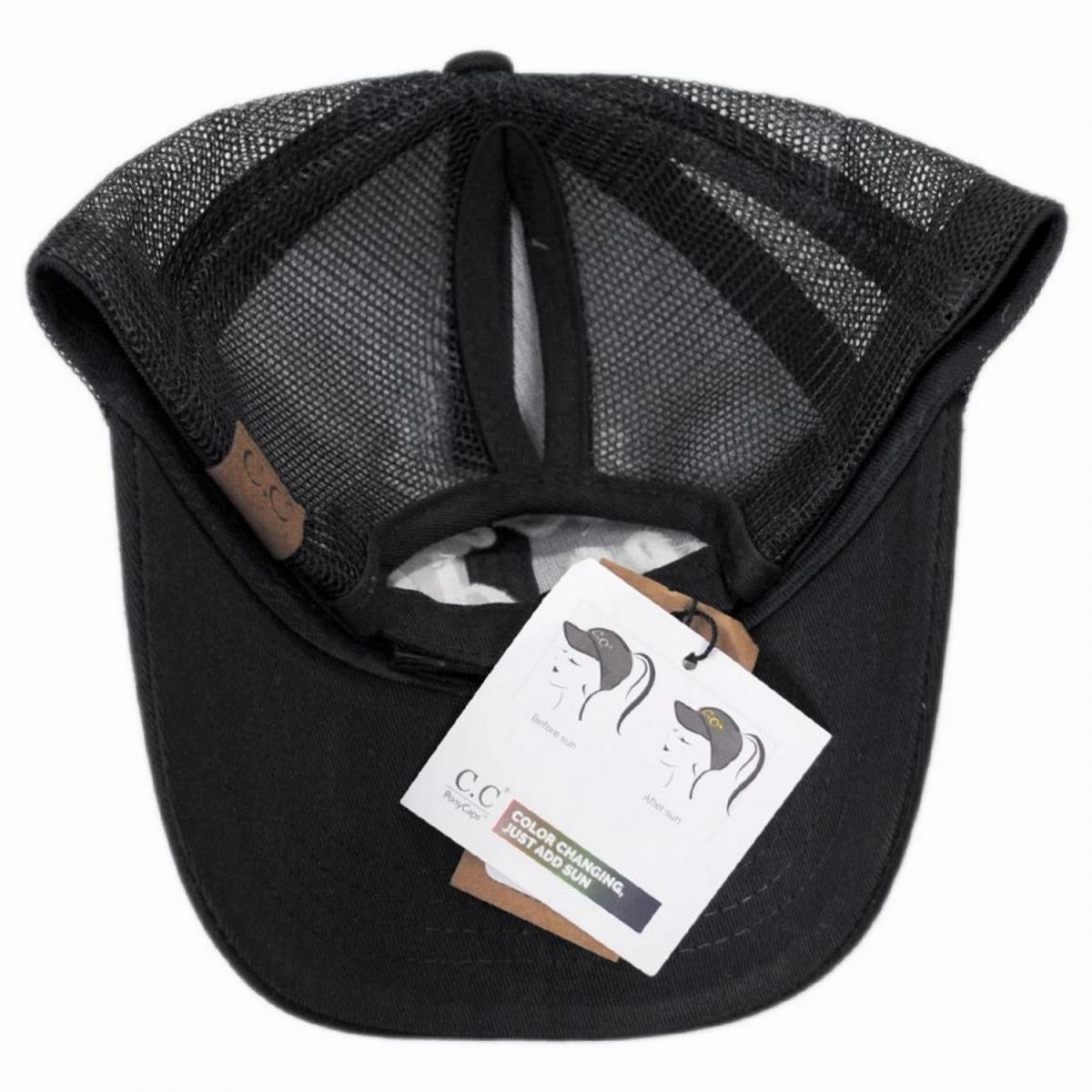High Ponytail Rose All Day Mesh Adjustable Baseball Cap