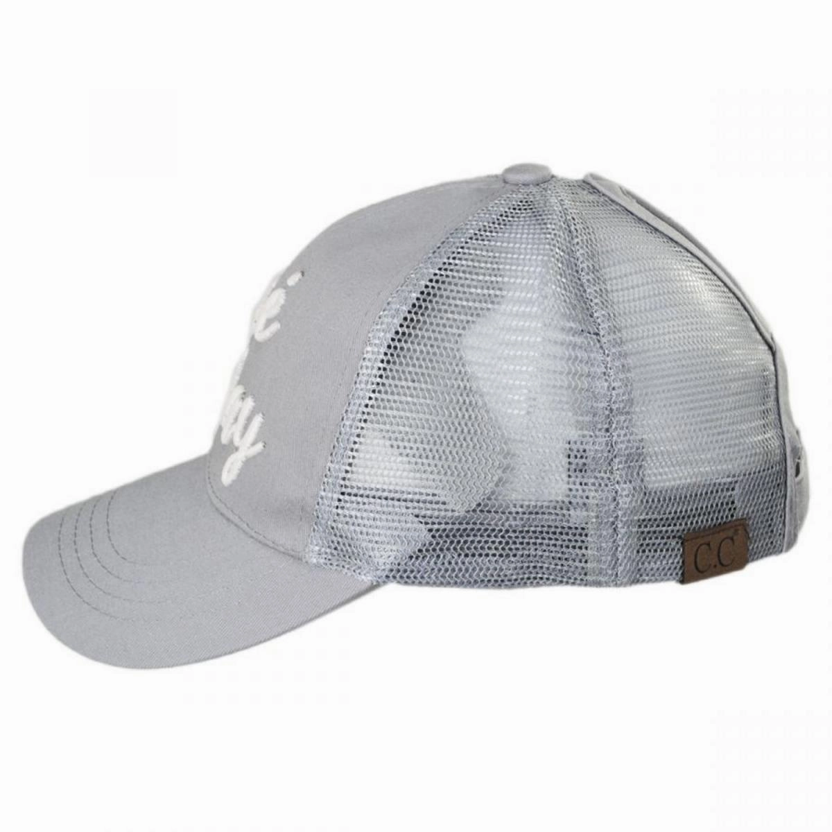 High Ponytail Rose All Day Mesh Adjustable Baseball Cap