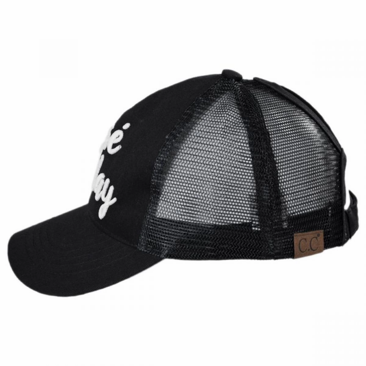 High Ponytail Rose All Day Mesh Adjustable Baseball Cap