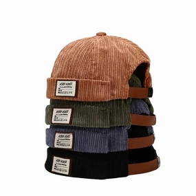 Hobby Hover Corduroy Docker Cap