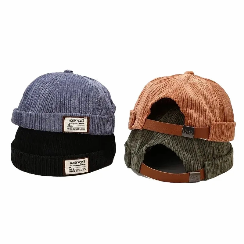 Hobby Hover Corduroy Docker Cap