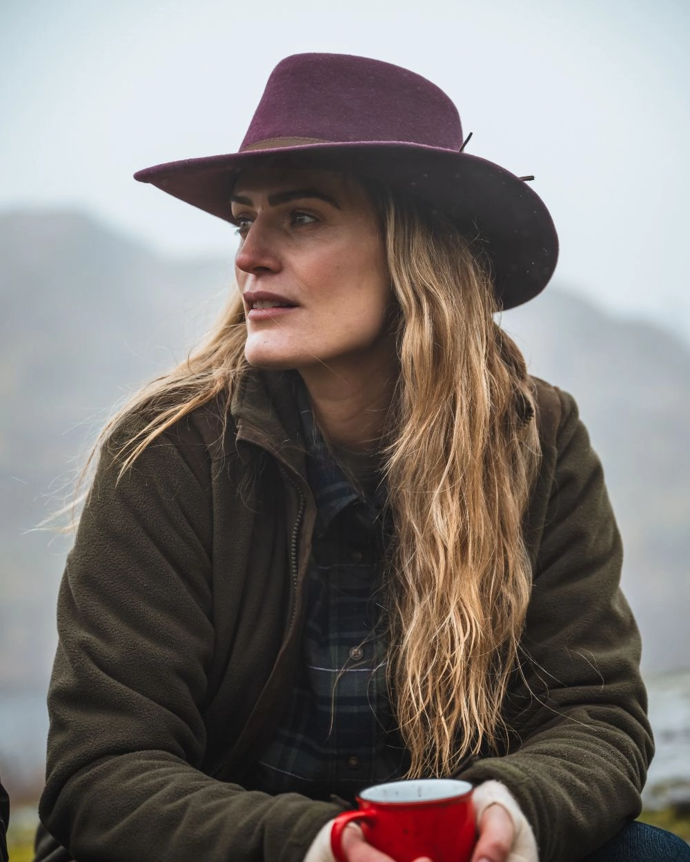 Hoggs of Fife Perth Crushable Felt Hat