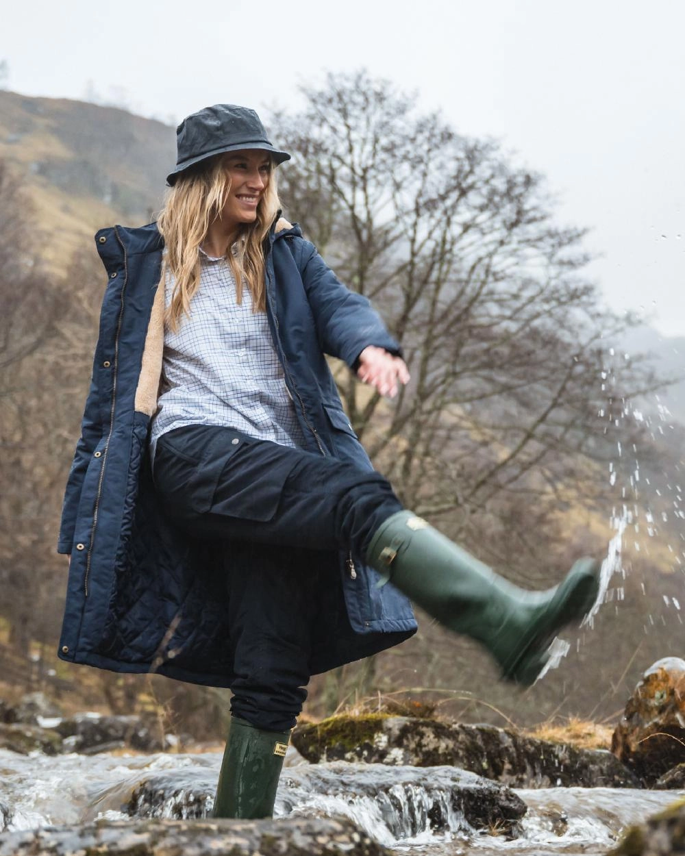 Hoggs of Fife Waxed Bush Hat