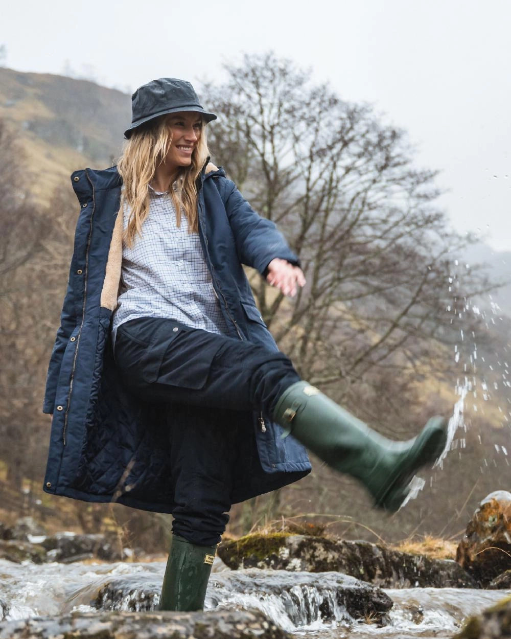 Hoggs of Fife Waxed Bush Hat
