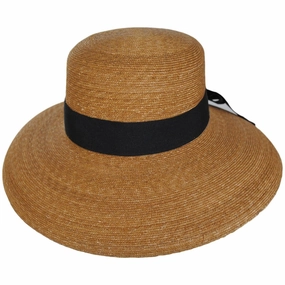 Holly Milan Straw Lampshade Sun Hat
