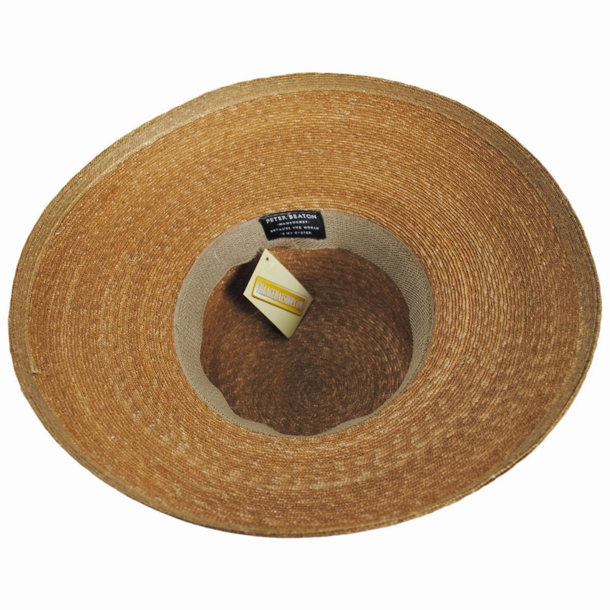 Holly Milan Straw Lampshade Sun Hat