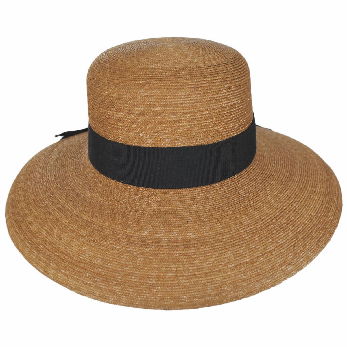 Holly Milan Straw Lampshade Sun Hat