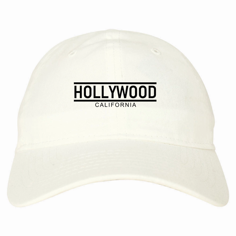 Hollywood California City Lines Mens Dad Hat